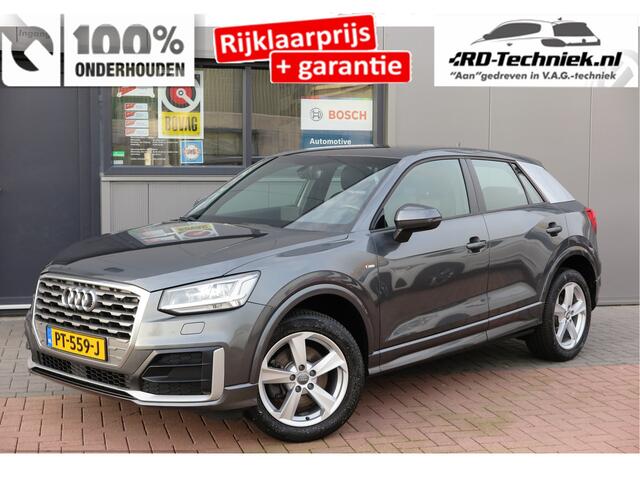 Audi Q2 1.0 TFSI 116pk S-Tronic 2x S-Line Trekhaak , Navigatie , Led , Parkeersensoren, LMV , Telefoonintegratie , etc.