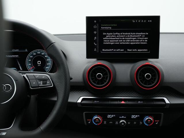 Audi Q2 35 TFSI 150 pk S-tronic S-Line | Trekhaak | Leder fijnnappa | Matrix LED | Sonos | Elektrische achterklep