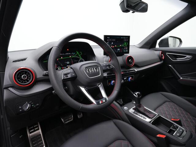 Audi Q2 35 TFSI 150 pk S-tronic S-Line | Trekhaak | Leder fijnnappa | Matrix LED | Achteruitrijcamera | Navigatie | Adaptive Cruise