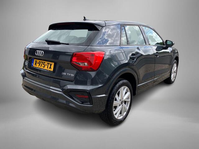 Audi Q2 35 TFSI 150pk Advanced edition · Leder · Navigatie · Adaptive Cruise Control · Elek. achterklep · Camera + parkeersensoren · Stoelverwarming ·