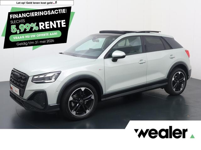 Audi Q2 35 TFSI S Edition | 150 PK | Automaat | Adaptive Cruise Control | Panoramadak | Achteruitrijcamera | Navigatiesysteem | S-Line |