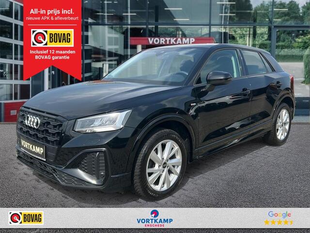 Audi Q2 35 TFSI S-LINE LEDER/CAMERA/ELEK-KLEP/DIG-DASH/ACC/STOELVERW/NAVI
