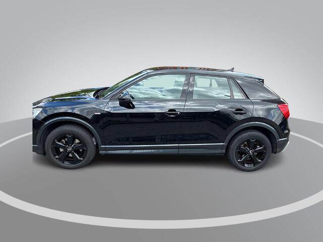 Audi Q2 35 TFSI CoD 150pk S line Edition · Trekhaak · Adaptive Cruise Control · Afgevlakt stuurwiel · Elek. inklap. buitenspiegels · Navigatie · Clima · Parkeersensoren V+A ·