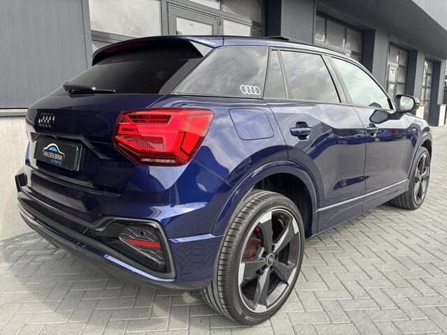 Audi Q2 35 TFSI S-Line Pano Navarra blauw