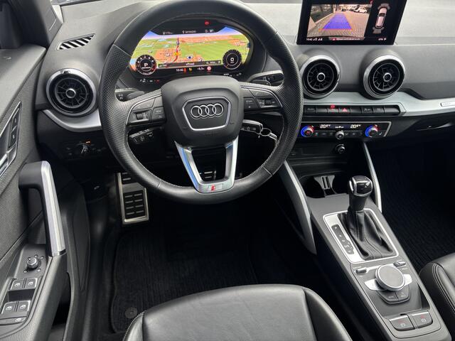 Audi Q2 35 TFSI S-Line Pano Navarra blauw