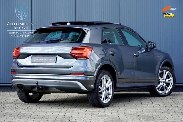Audi Q2 1.4 TFSI CoD 150 pk LAUNCH EDITION AUTOMAAT / 2 x S LINE / PANORAMADAK / TREKHAAK / APPLE CARPLAY / LEDER / ELEK ACHTERKLEP / STOELVERWARMING