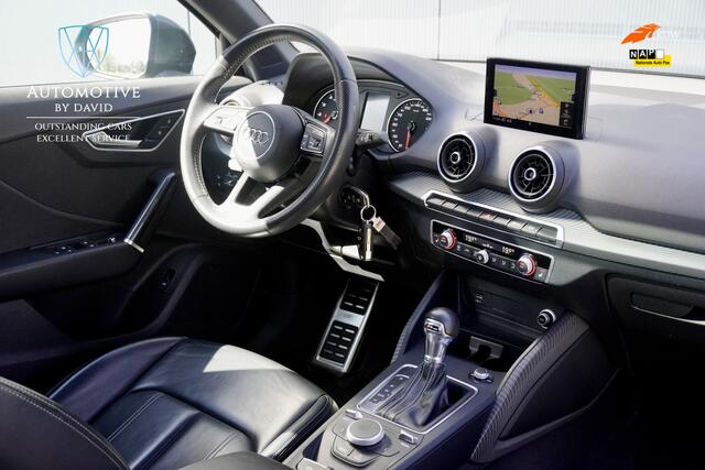 Audi Q2 1.4 TFSI CoD 150 pk LAUNCH EDITION AUTOMAAT / 2 x S LINE / PANORAMADAK / TREKHAAK / APPLE CARPLAY / LEDER / ELEK ACHTERKLEP / STOELVERWARMING