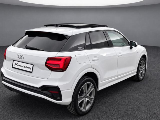 Audi Q2 35 TFSI/150PK S Line · Panoramadak · SONOS Audio · Camera · Apple/Android Car Play · Leder · Stoelverwarming ·