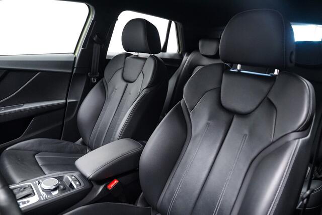 Audi Q2 35 TFSI S-Line Groen Zwart|Leder|Camera|Car play|19 inch