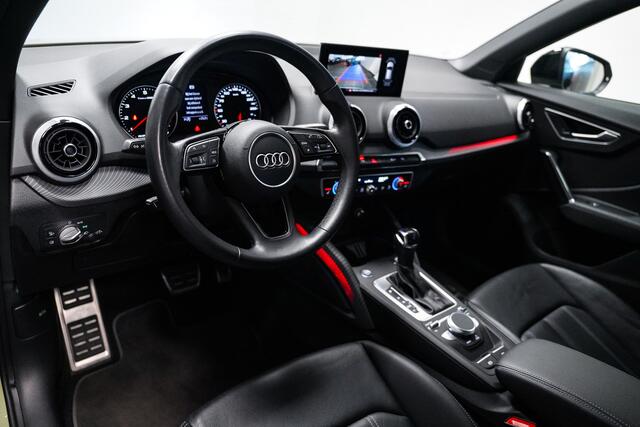 Audi Q2 35 TFSI S-Line Groen Zwart|Leder|Camera|Car play|19 inch