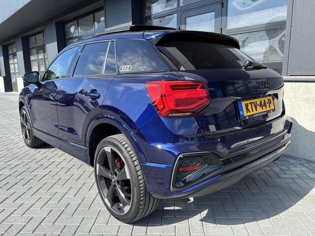 Audi Q2 35 TFSI S-Line Pano Navarra blauw