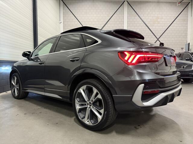Audi Q3 Sportback 35 TFSI S-Line CARBON EDITION PANO/B&O/20"/ACC/360CAMERA/MATRIX/S-LINE LEER/STANDKACHEL/CARPLAY/KEYLESS/VIRTUAL/SFEER/DAYTONA-GRAU/NIEUWPRIJS ¤ 73.185,-!!!!