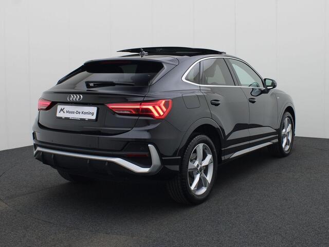 Audi Q3 Sportback 45 TFSIe 180kW/245PK S Line · Panoramadak · Trekhaak · Drive select · Garantie tot mei 2025 of 100000km