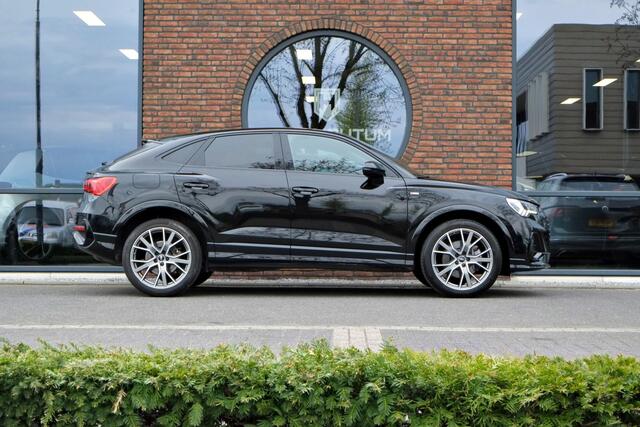 Audi Q3 Sportback 45 TFSI e S-LINE ACC, Leder, 20 Inch, Achteruitrijcamera, Navigatie