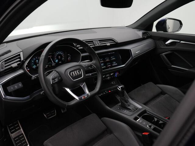 Audi Q3 45 TFSI e 245 pk S-tronic S edition / S-Line | Panoramadak | Matrix LED | SONOS Sound | Leder/alcantara | Stoelverwarming | Parkeersensoren voor/achter