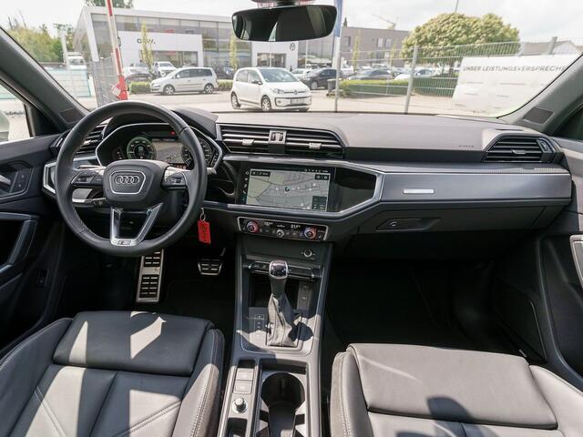 Audi Q3 Sportback 45 TFSI e S-LINE ** LED, VIRTUAL, PANORAMA, CAMERA, ACC, EL. VERST. ST, ** 1e EIG - VOL. AUDI ONDERH. - UNFALLFREI ** ** INFORMEER OOK NAAR ONZE AANTREKKELIJKE FINANCIAL-LEASE TARIEVEN **