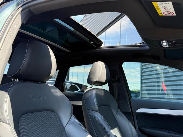 Audi Q3 1.4 TFSI CoD Sport 2x S Line 150pk | Panodak | LED | Navigatie | Sport Stoelen Half Leder | Climate Control | 19'' L.M. |