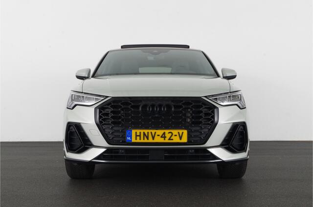 Audi Q3 Sportback 45 TFSI e S Edition > Full S line/245pk/Pano.schuif/Memory/Black pakket/Dew Silver...