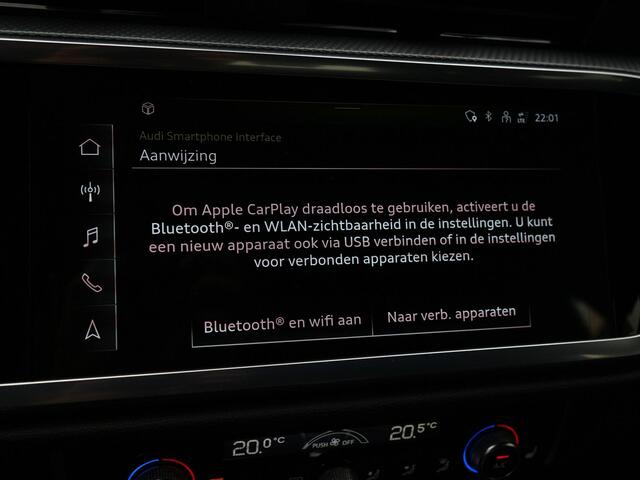 Audi Q3 Sportback 45 TFSI e 245 pk S-tronic S Edition / S-Line | Bang & Olufsen | Stoelverwarming | Parkeersensoren achter | Adaptive Cruise