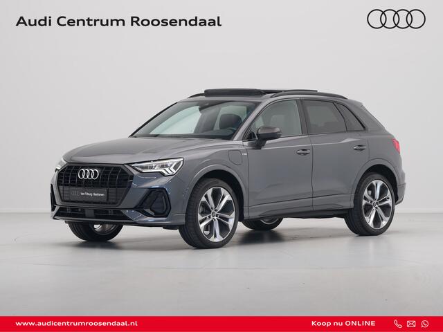 Audi Q3 45 TFSI e 245pk S edition S Line Panoramadak Trekhaak 20'' Lichtemetalen Velgen
