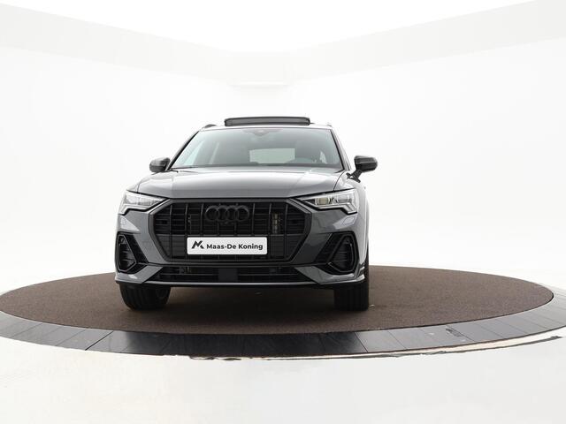 Audi Q3 45 TFSIe 245pk S-tronic S edition · Sonos Audio · Panoramadak · 360 Camera · Elek. Trekhaak · Elek. Achterklep · 20'' Inch · Garantie t/m 07-02-2029 of 100.000km