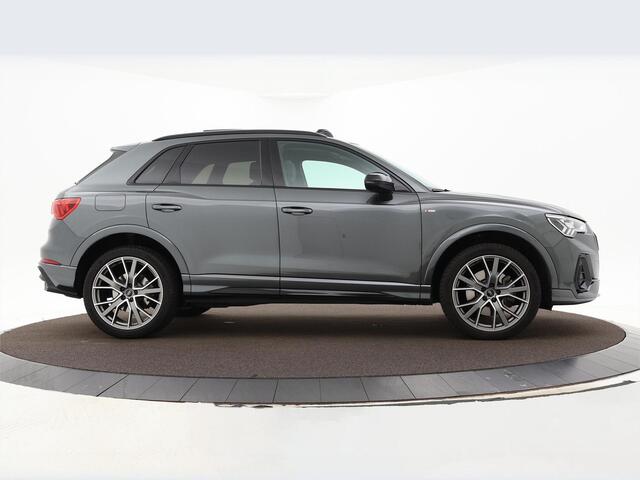 Audi Q3 45 TFSIe 245pk S-tronic S edition · Sonos Audio · Panoramadak · 360 Camera · Elek. Trekhaak · Elek. Achterklep · 20'' Inch · Garantie t/m 07-02-2029 of 100.000km