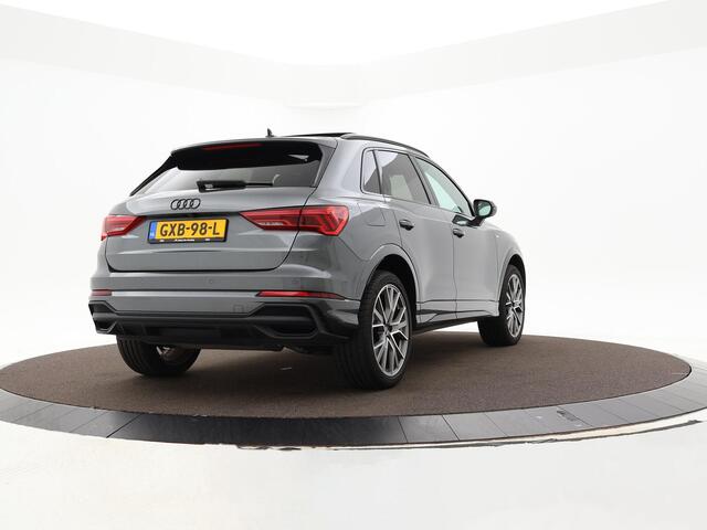 Audi Q3 45 TFSIe 245pk S-tronic S edition · Sonos Audio · Panoramadak · 360 Camera · Elek. Trekhaak · Elek. Achterklep · 20'' Inch · Garantie t/m 07-02-2029 of 100.000km