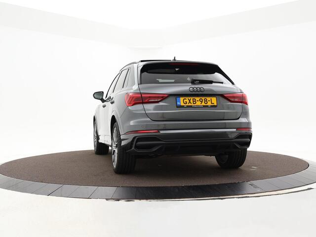 Audi Q3 45 TFSIe 245pk S-tronic S edition · Sonos Audio · Panoramadak · 360 Camera · Elek. Trekhaak · Elek. Achterklep · 20'' Inch · Garantie t/m 07-02-2029 of 100.000km