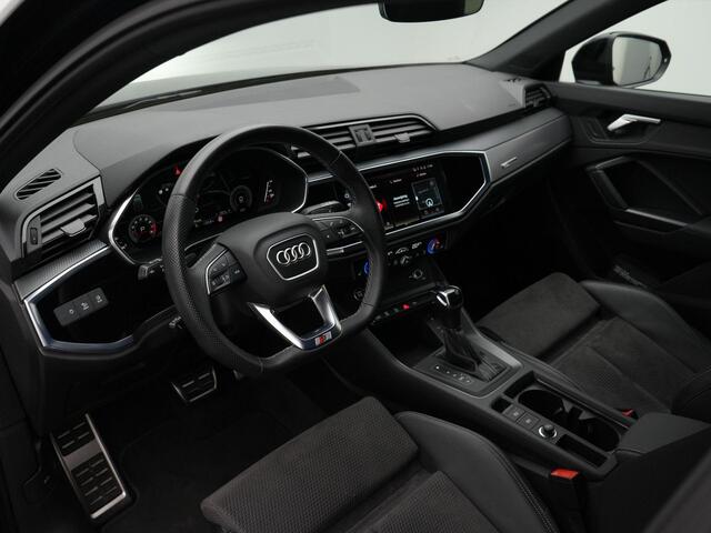 Audi Q3 Sportback S Edition 35 TFSI 110 kW / 150 pk S-tronic / S-Line | Optiekpakket zwart | Leder/alcantara | Achteruitrijcamera | Navigatie | Stoelverwarming | 19 inch