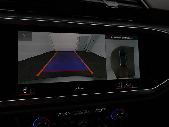 Audi Q3 Sportback S Edition 45 TFSI e 180 kW / 245 pk S-tronic | Panoramadak | Trekhaak | Rondomzicht camera | Stuur-/stoelverwarming | Leder/alcantara | Navigatie | 20 inch