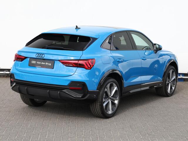 Audi Q3 Sportback 45 TFSI e S Edition 245pk | Pano | B&O | Elek. stoelen | 360° camera | Keyless | Matrix LED | Stoelverwarming | 20" Velgen | Adaptive Cruise | Leder | Dodehoek detectie | Np ¤76.413,-