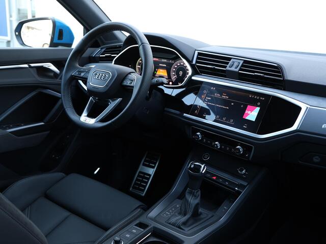 Audi Q3 Sportback 45 TFSI e S Edition 245pk | Pano | B&O | Elek. stoelen | 360° camera | Keyless | Matrix LED | Stoelverwarming | 20" Velgen | Adaptive Cruise | Leder | Dodehoek detectie | Np ¤76.413,-
