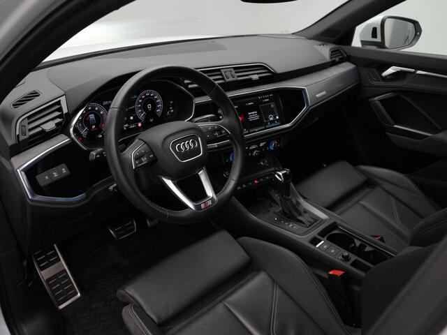 Audi Q3 Sportback S Edition 45 TFSI e 245 pk S-tronic | Panoramadak | Leder | Demperregeling | Rondomzicht camera | Bang & Olufsen | Side Assist | Standkachel | 20 inch