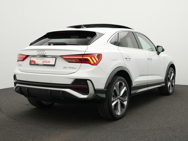 Audi Q3 Sportback S Edition 45 TFSI e 245 pk S-tronic | Panoramadak | Leder | Demperregeling | Rondomzicht camera | Bang & Olufsen | Side Assist | Standkachel | 20 inch
