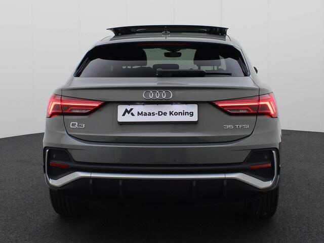 Audi Q3 Sportback 35 TFSI S Line Glazen Panorama dak · Navigatie · Stoelverwarming · Carplay/Android auto