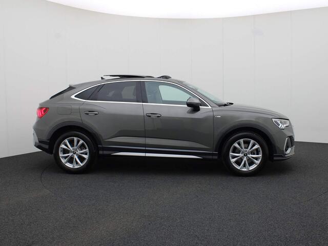Audi Q3 Sportback 35 TFSI S Line Glazen Panorama dak · Navigatie · Stoelverwarming · Carplay/Android auto