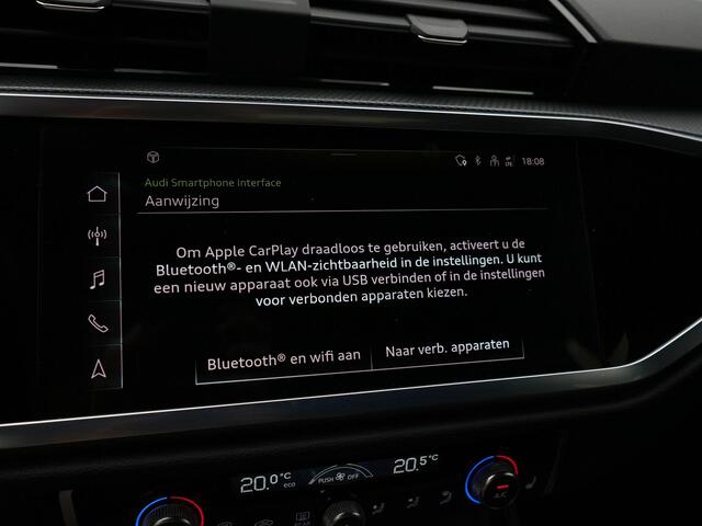 Audi Q3 S edition 45 TFSI e 245 pk S-tronic / S-Line | Navigatie | Stoelverwarming | Apple Carplay / Android Auto | Side Assist | Standkachel