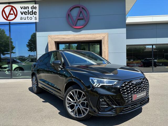 Audi Q3 Sportback 35 TFSI 150pk S-tronic 2x S-line | Zwart optiek | Camera | Keyless | Adapt. Cruise | Rijklaar incl. 1 jaar Bovag garantie