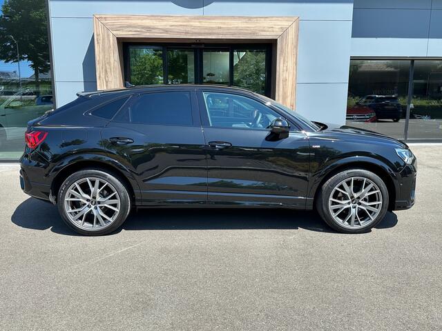 Audi Q3 Sportback 35 TFSI 150pk S-tronic 2x S-line | Zwart optiek | Camera | Keyless | Adapt. Cruise | Rijklaar incl. 1 jaar Bovag garantie