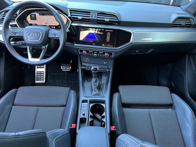 Audi Q3 Sportback 35 TFSI 150pk S-tronic 2x S-line | Zwart optiek | Camera | Keyless | Adapt. Cruise | Rijklaar incl. 1 jaar Bovag garantie