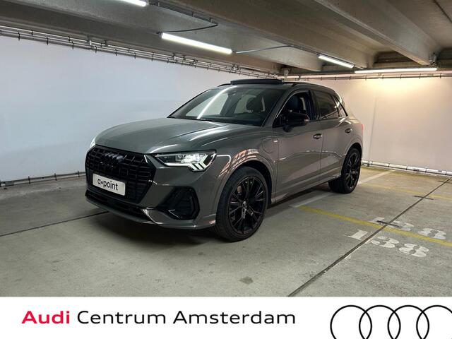 Audi Q3 45 TFSI e S edition 245PK Automaat | Panorama dak | Lederen bekleding | 20 "LM velgen | Adaptieve cruise control |