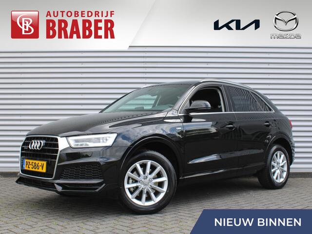 Audi Q3 2.0 TFSI quattro Adrenalin | S-Line | 4WD | Elektr. achterklep + stoelverstelling | Trekhaak | 17" LM | Clima | Cruise | Navi |