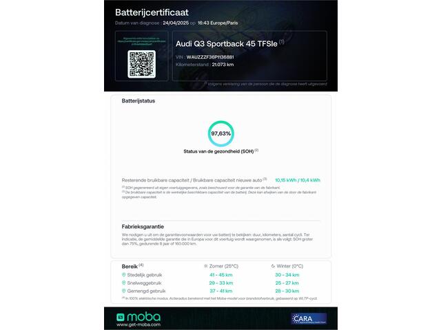 Audi Q3 Sportback 45 TFSI e S Edition 245 pk S-tronic | Navigatie | Parkeersensoren | Achteruitrijcamera | Adaptieve cruise control | Stoelverwarming | S-Line |