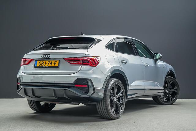 Audi Q3 Sportback 45 TFSI e Edition |digital cockpit|drive select|Apple Carplay|elek. achterklep|DAB|adaptieve cruise control|stoelverwarming|navigatie|20"|