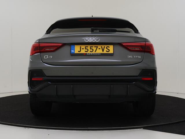 Audi Q3 Sportback 35 TFSI S Edition | Navigatie Plus | S-line interieur | LED verlichting | CarPlay | Optiek zwart | Elektrische achterklep | Parkeersensoren |