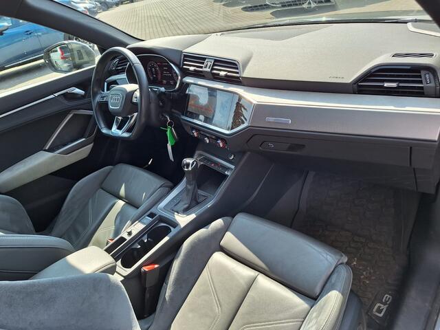 Audi Q3 35 TFSI S - Line | Adaptive Cruise | LederenSportstoelen | B&O Soundsystem | 360 Camera | Dodehoek | Virtual Cockpit | 20"L.M | Carplay | Keyless |