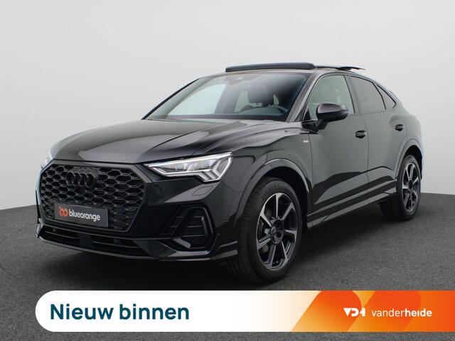 Audi Q3 Sportback 35 TFSI S Edition Competition 150PK DSG S-Line, Pano-Schuifdak, Adaptieve Cruise Controle, Achteruitrijcamera, Keyless, Elektr. Achterklep, Stoelverwarming, Trekhaak, 19" LM Velgen