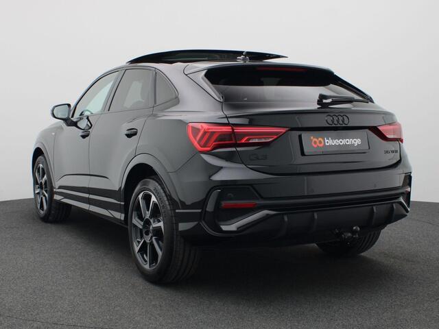 Audi Q3 Sportback 35 TFSI S Edition Competition 150PK DSG S-Line, Pano-Schuifdak, Adaptieve Cruise Controle, Achteruitrijcamera, Keyless, Elektr. Achterklep, Stoelverwarming, Trekhaak, 19" LM Velgen