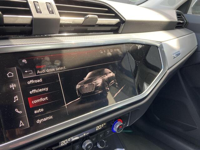 Audi Q3 Sportback 35 TFSI/150PK S Line · Drive select · Camera + Parkeersensoren · Navigatie · Garantie tot juli 2029 of 100000km
