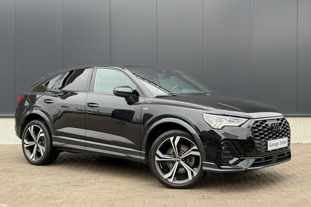 Audi Q3 Sportback 45 TFSI S line - Pano - Matrix LED - ACC - Memory - 360 camera - Elektrische achterklep - Navi - Black pack - Rijklaar